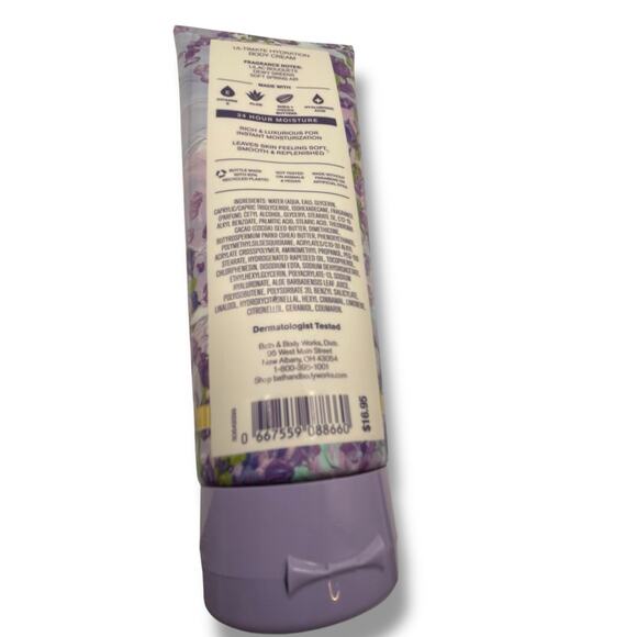 Bath & Body Works Fresh Cut Lilacs Ultra Hydration Body Cream Lotion 24 HR 8 oz - Picture 10 of 11